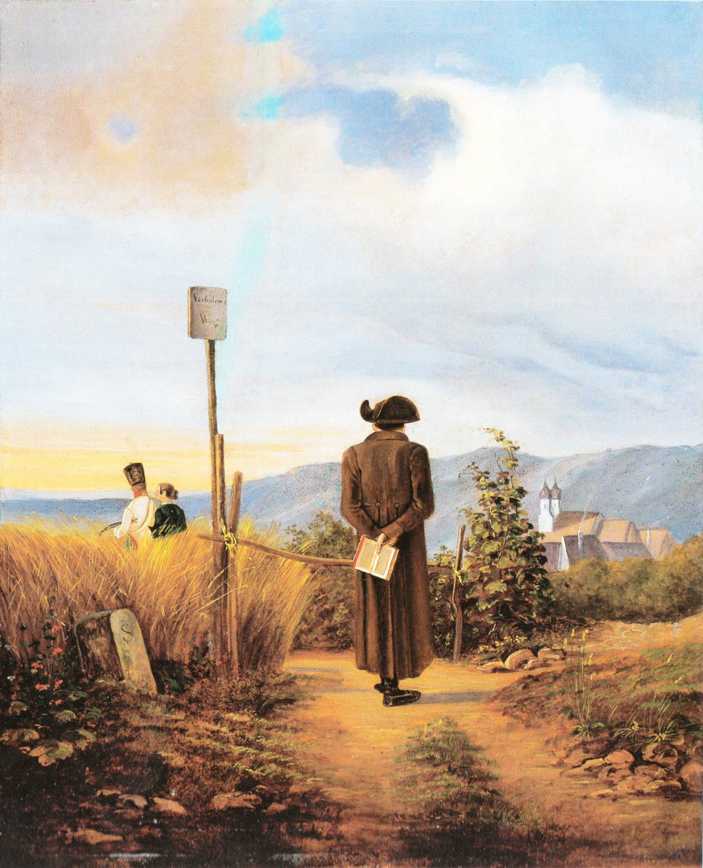 Den forbudte måde af Carl Spitzweg