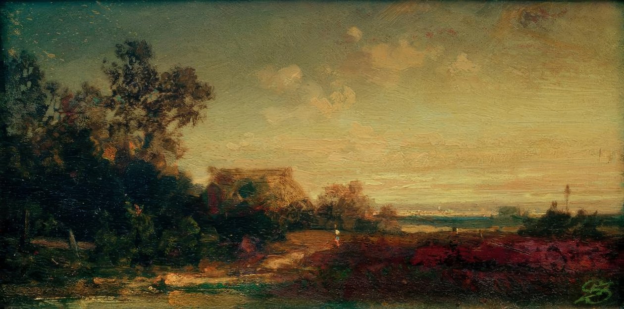 Mosehytten af Carl Spitzweg