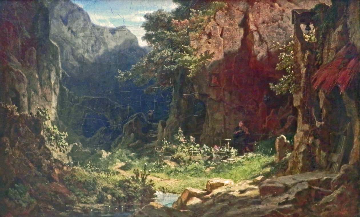 En eneboer af Carl Spitzweg