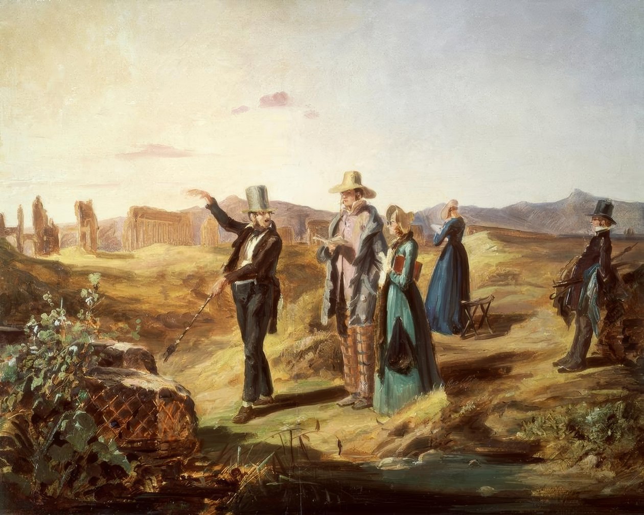 Engelsk i Campagna af Carl Spitzweg