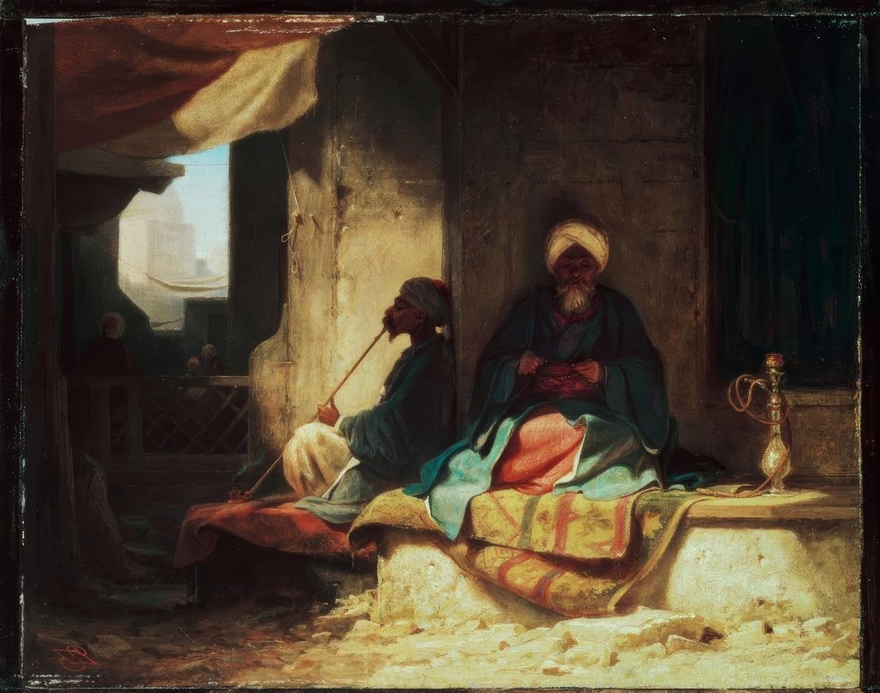 I den tyrkiske basar af Carl Spitzweg