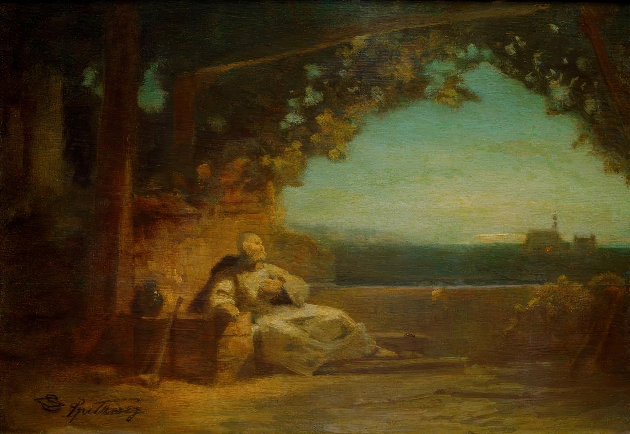 Ridder Toggenburg af Carl Spitzweg