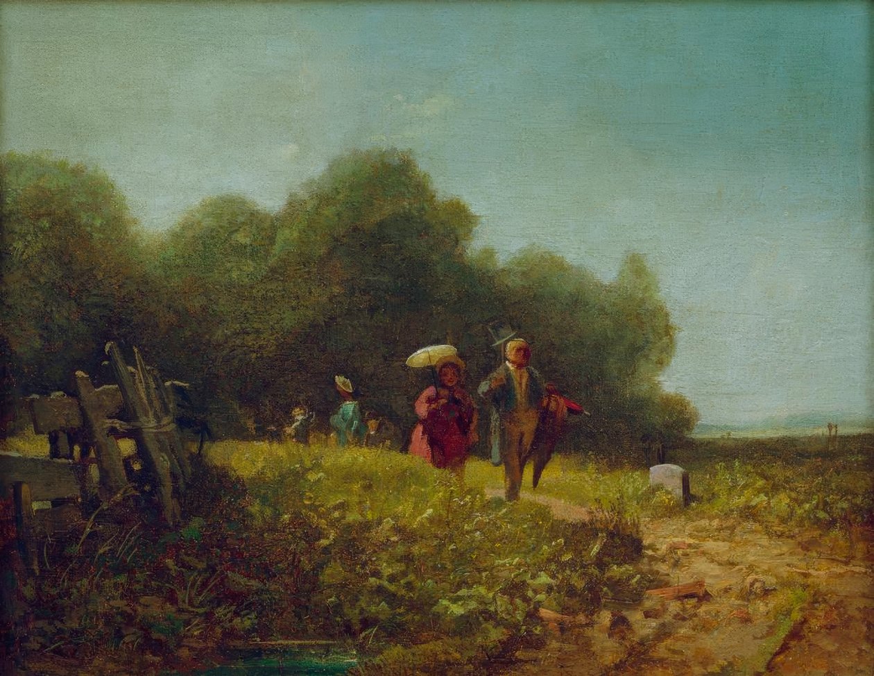 Søndag spadseretur af Carl Spitzweg