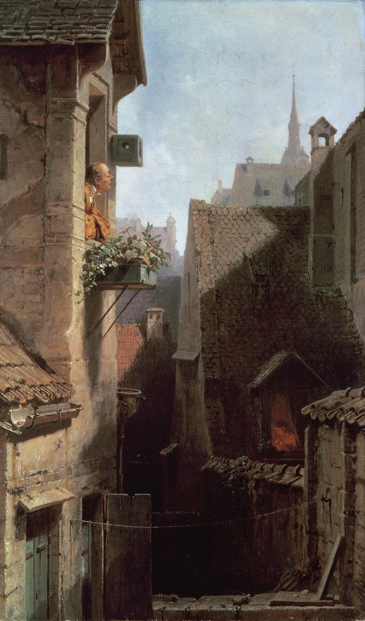 Hypokonderen af Carl Spitzweg