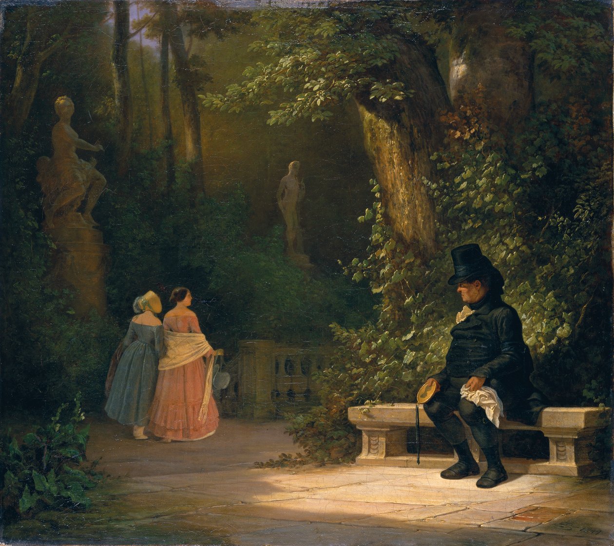 Enkemanden af Carl Spitzweg