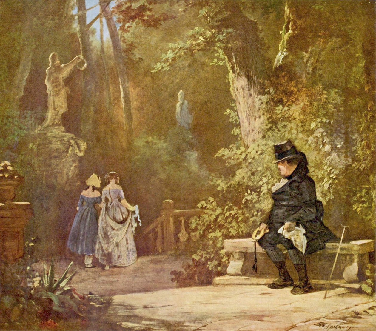 Enkemanden af Carl Spitzweg