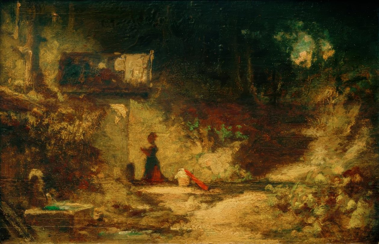 Foran skovkapellet af Carl Spitzweg
