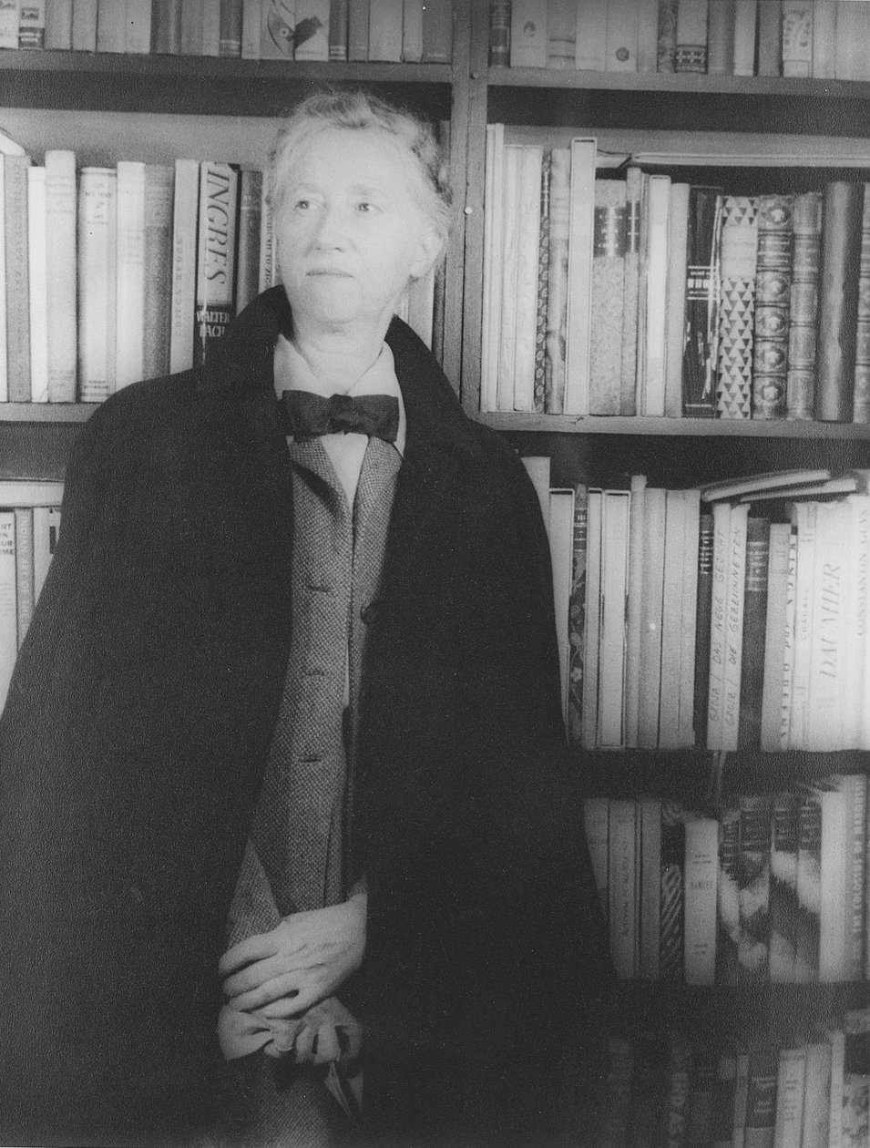 Marianne Moore (1887-1972) 13. november 1948 (gelatine-sølvtryk) af Carl Van Vechten
