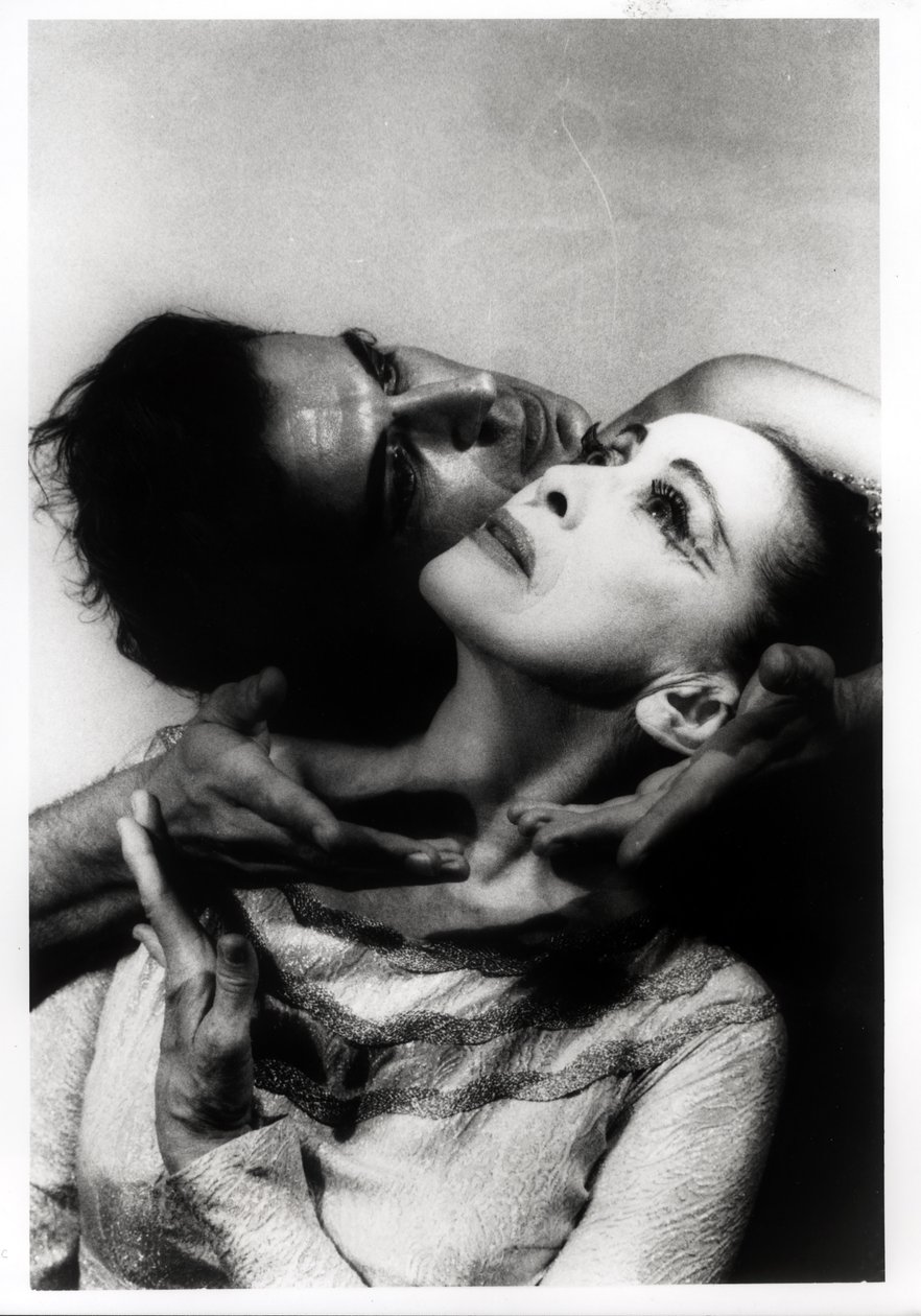 Martha Graham (1894-1991) og Bertram Ross (1920-2003) i 