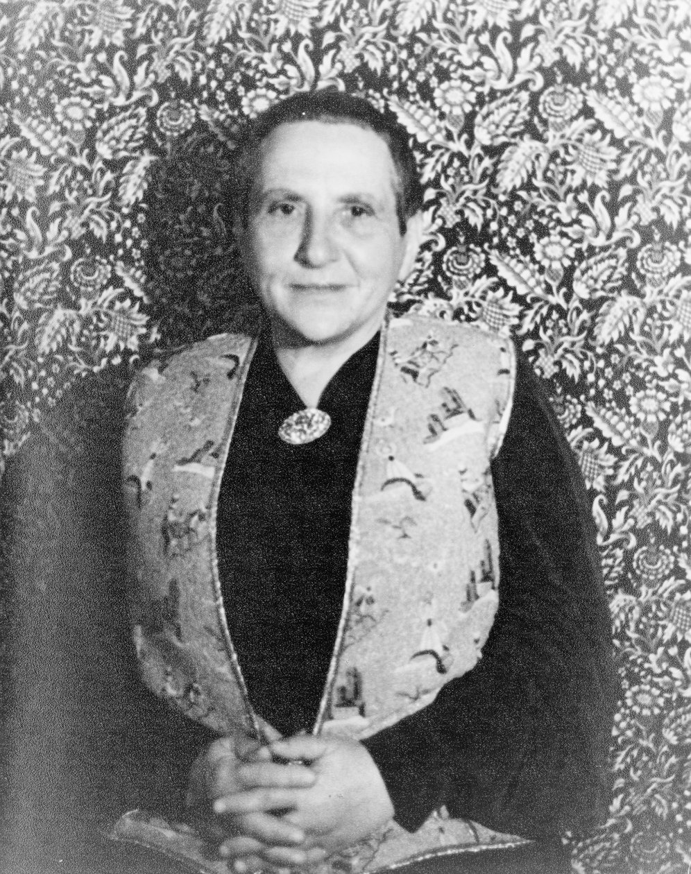 Portræt af Gertrude Stein (1874-1946), New York af Carl Van Vechten