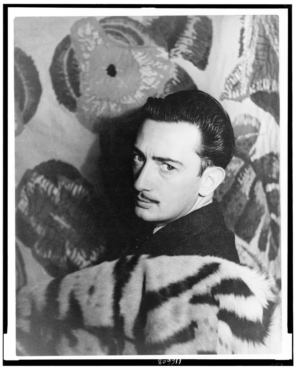 Portræt af Salvador Dali af Carl Van Vechten