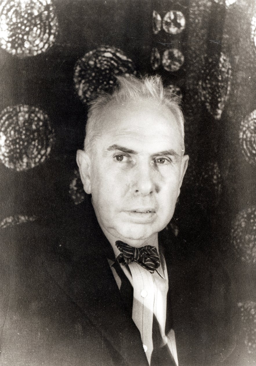 Theodore Dreiser (1871-1945) 8. november 1933 (gelatinesølvtryk) af Carl Van Vechten
