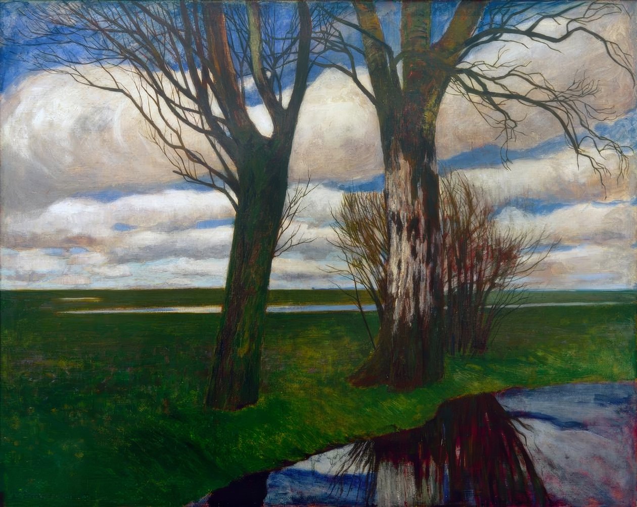 Moorlandschaft af Carl Vinnen