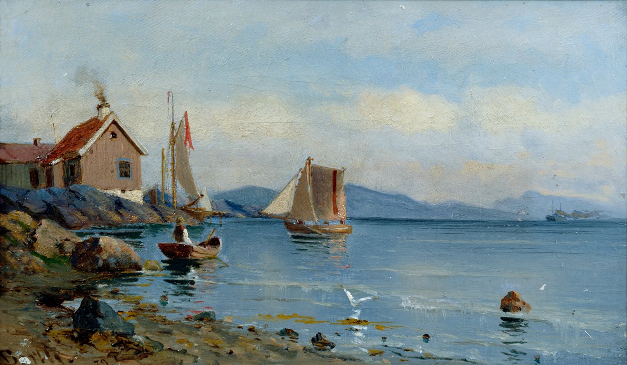 Hvalfanger øer af Carl Wilhelm Barth