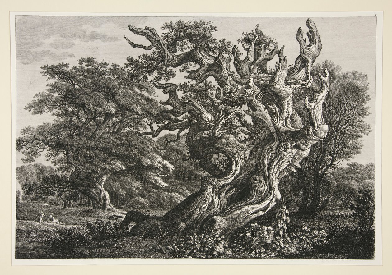 Landskab af Carl Wilhelm Kolbe the elder