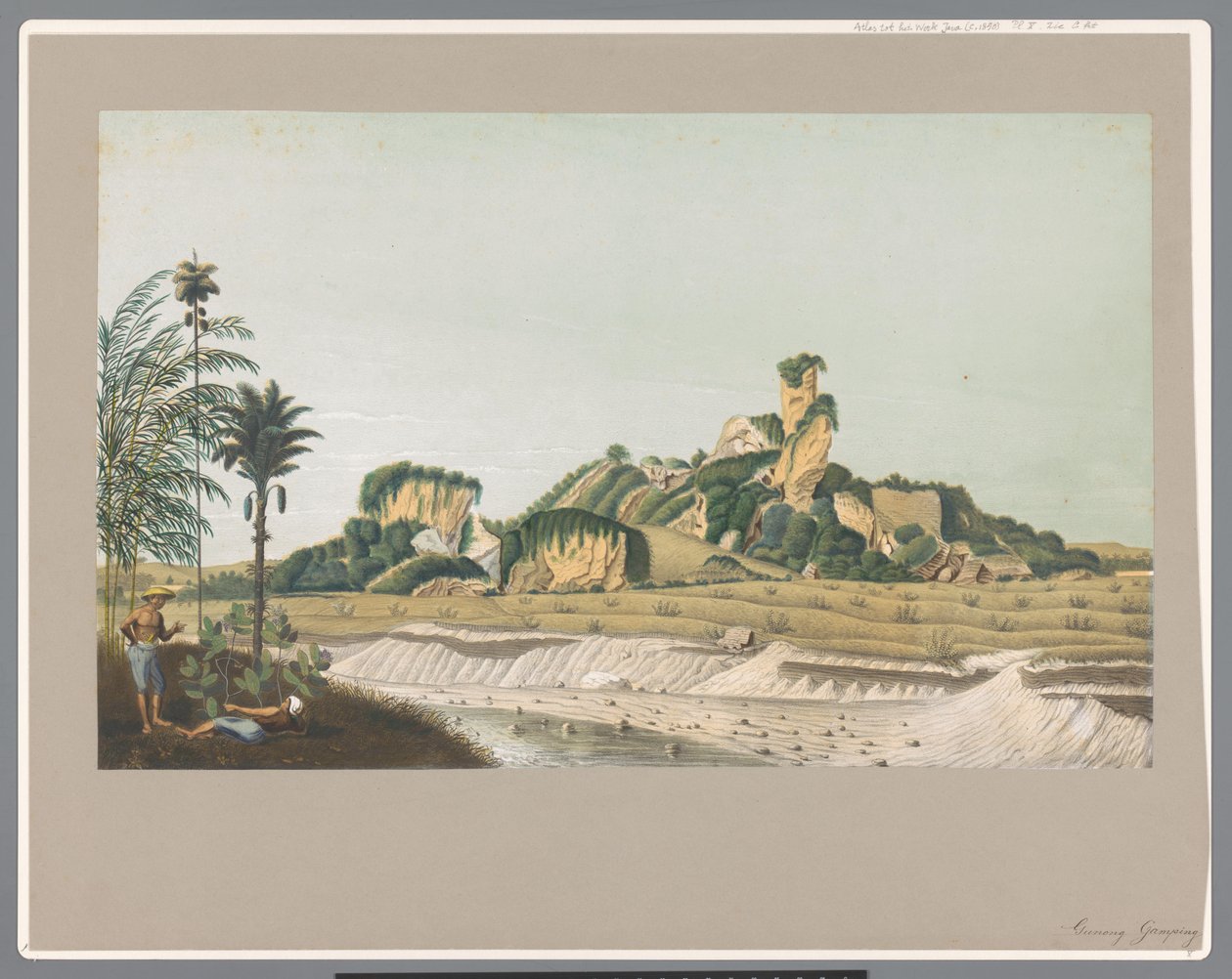 Kalksten på Java af Carl Wilhelm Mieling (possibly)