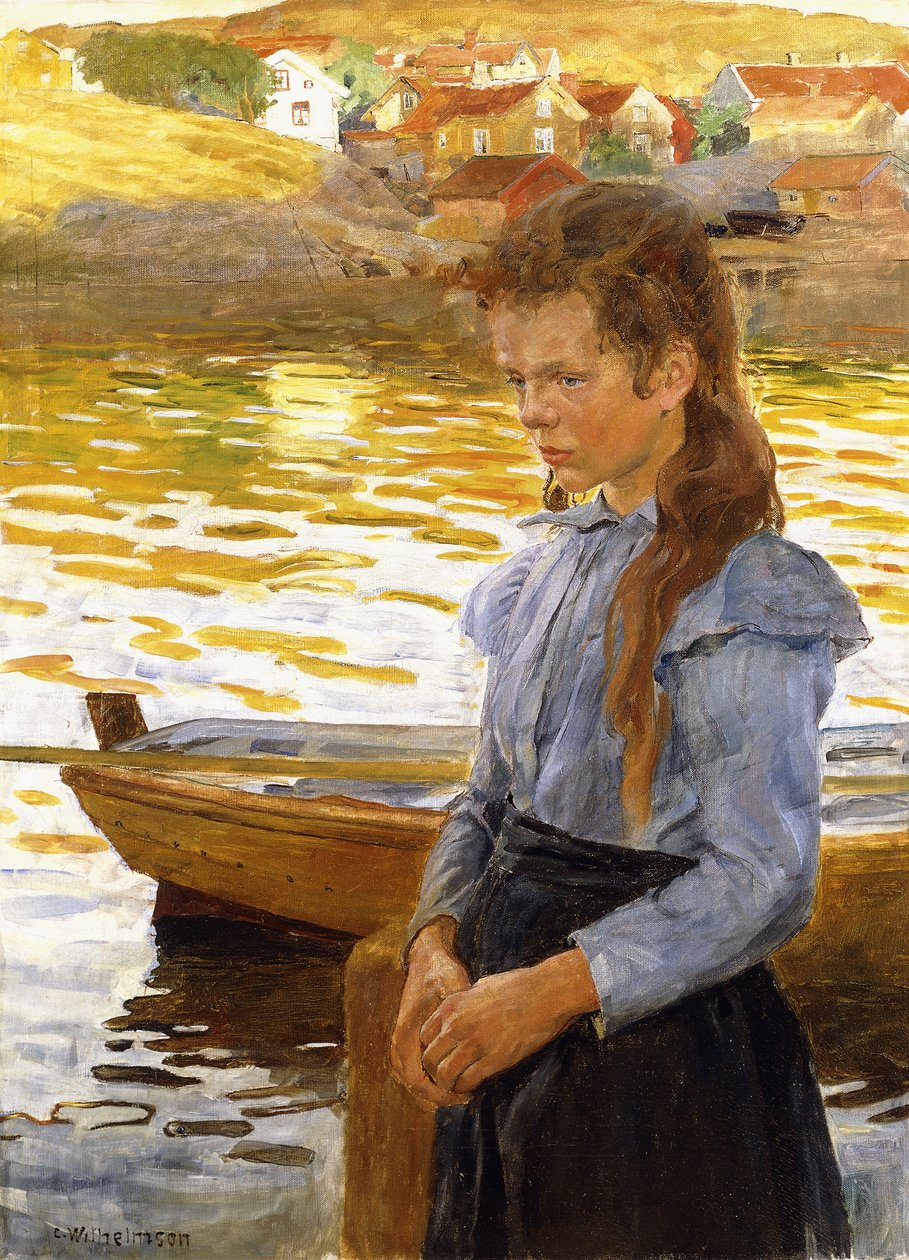 Refleksioner af sommeren, af Carl Wilhelm Wilhelmson