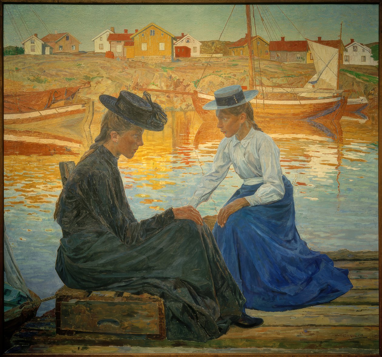 Bugten af Carl Wilhelm Wilhelmson
