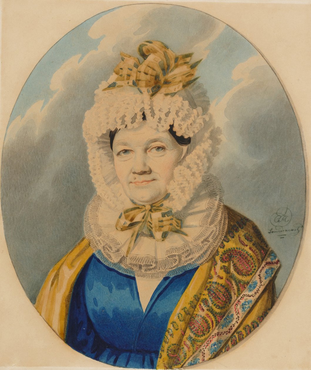 Grevinde Natalia Fyodorovna Gorchakova, begyndelsen af 1830