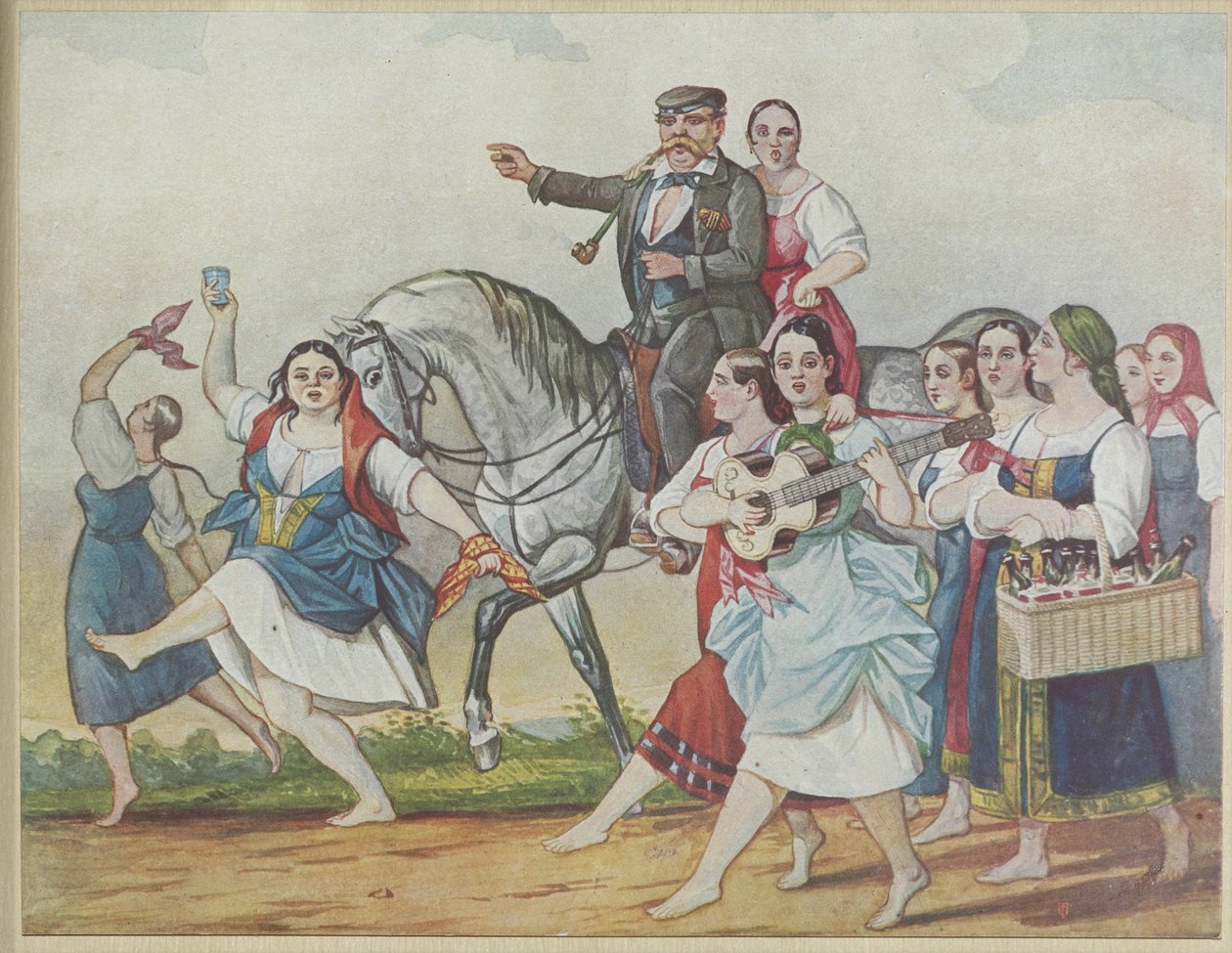 Godsejer og hans Harem, 1830-1840