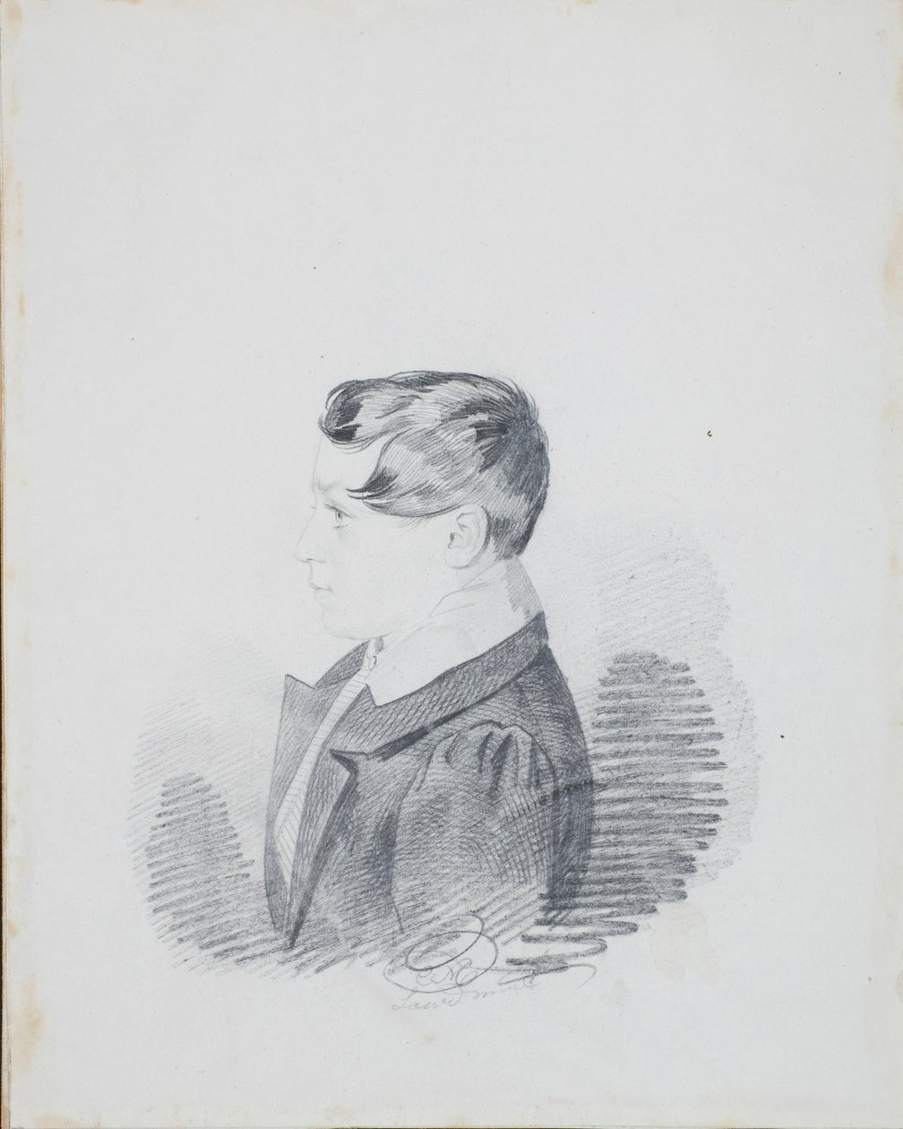 Portræt af grev Leonid Mikhailovich Golitsyn 1806-1860, 1830