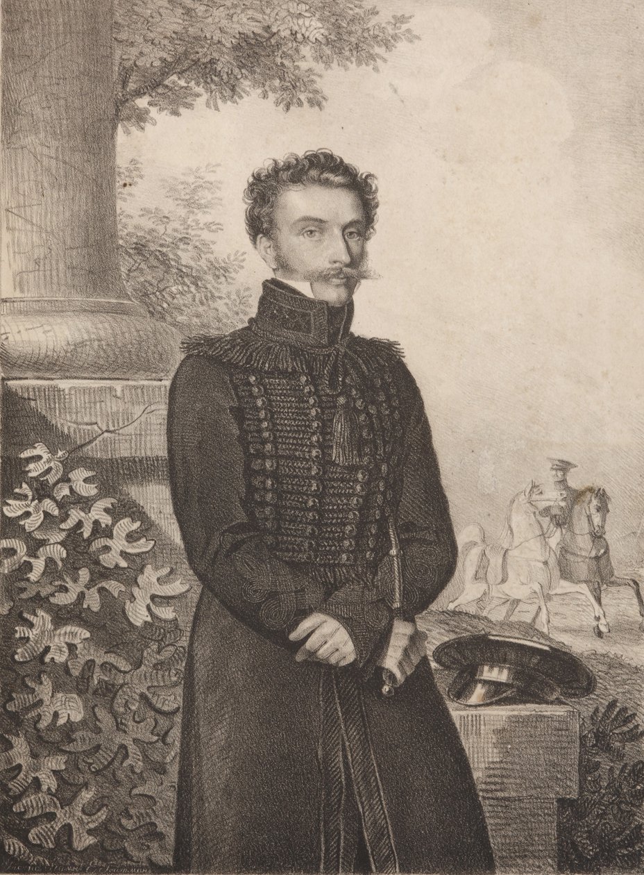 Portræt af grev Paul Khristoforovich Grabbe 1789-1875, 1820