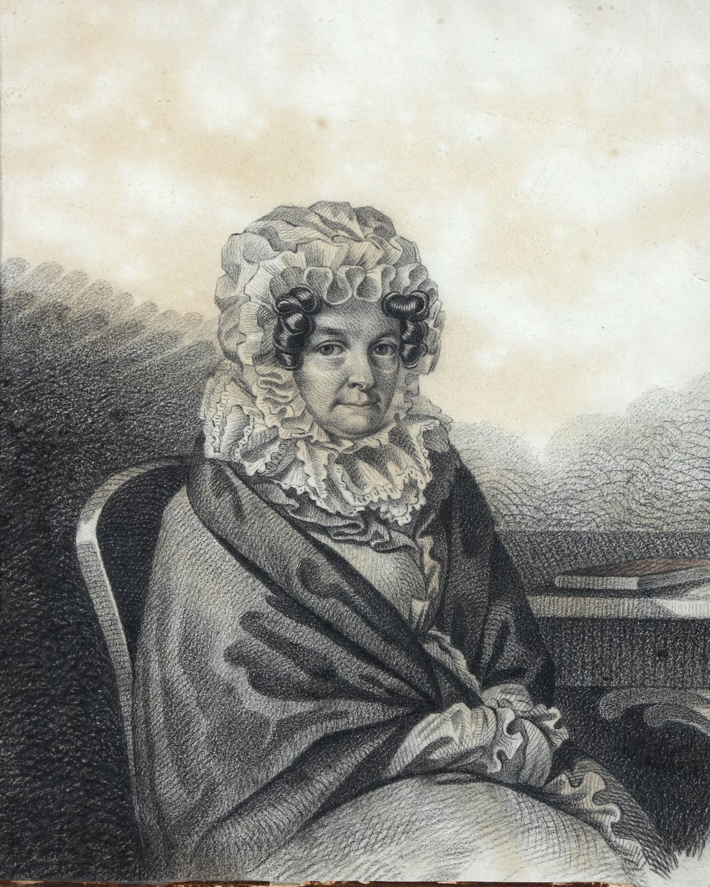 Portræt af Kleopatra Petrovna Nashchokina 1767-1828, født Nelidova, 1820
