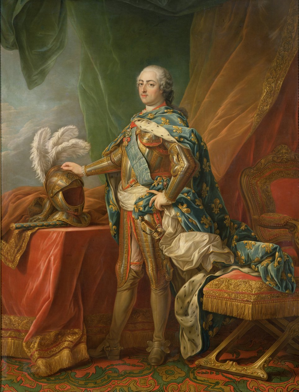 Ludvig XV af Frankrig af Carle van Loo