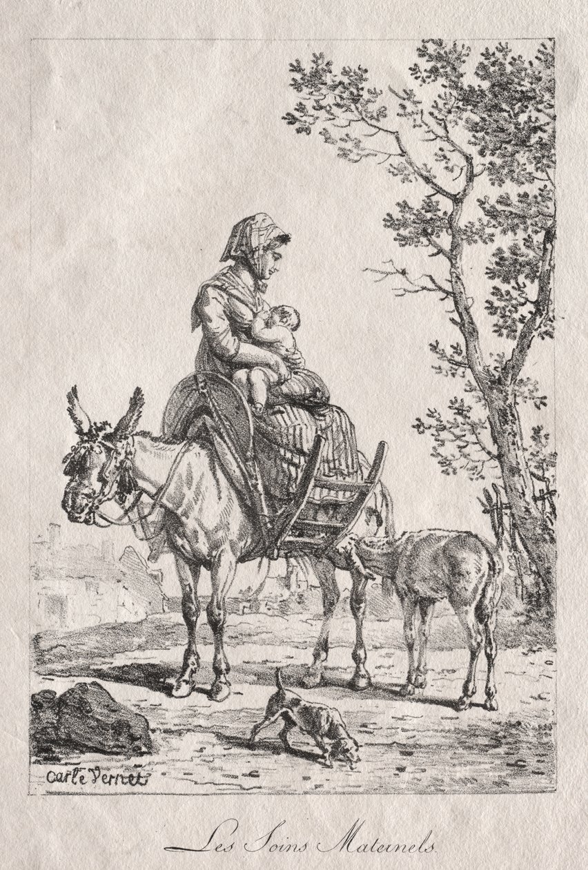 Mødrepleje af Carle Vernet