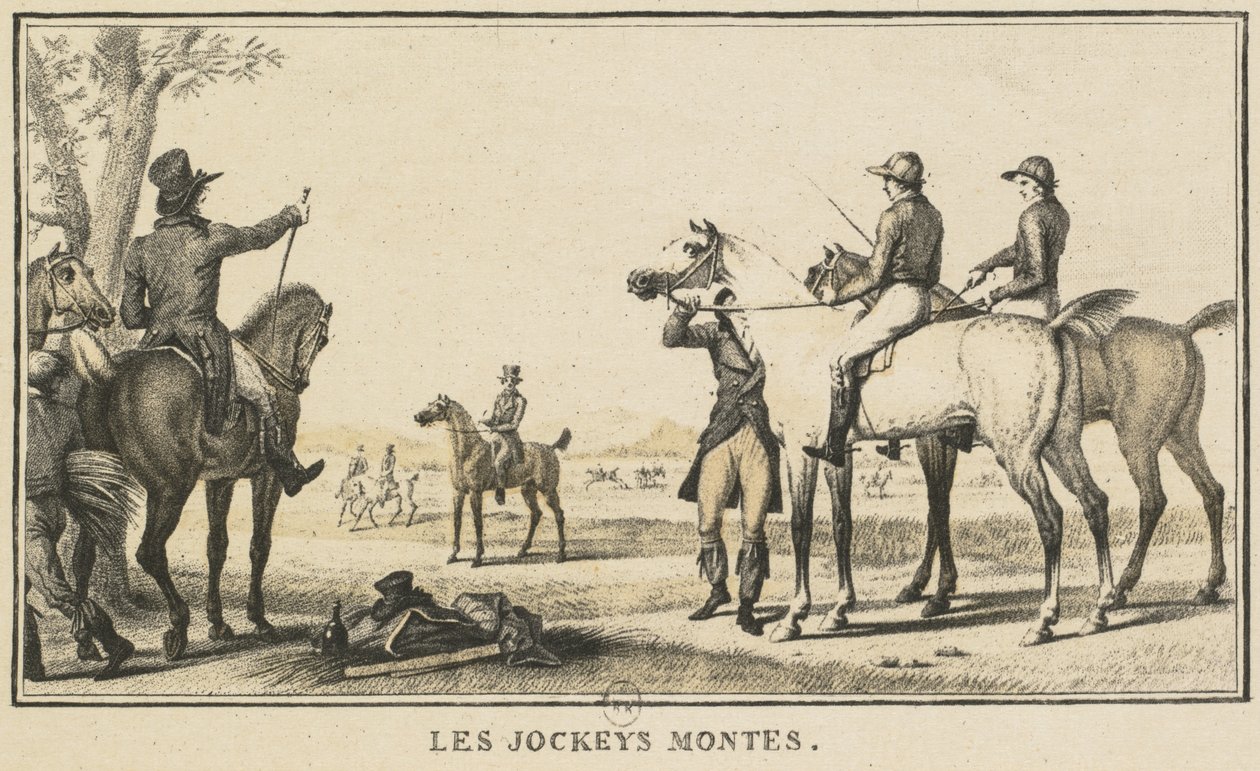 Racing Scenes: The Jockey Mounting the Horse Racing Scenes: The Jockey Mounting the Horse. af Carle Vernet
