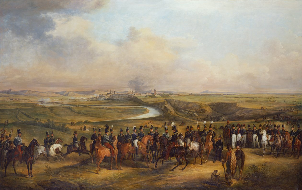 Indtagelsen af ​​Pamplona af Marshal Lauriston, oktober af Carle Vernet