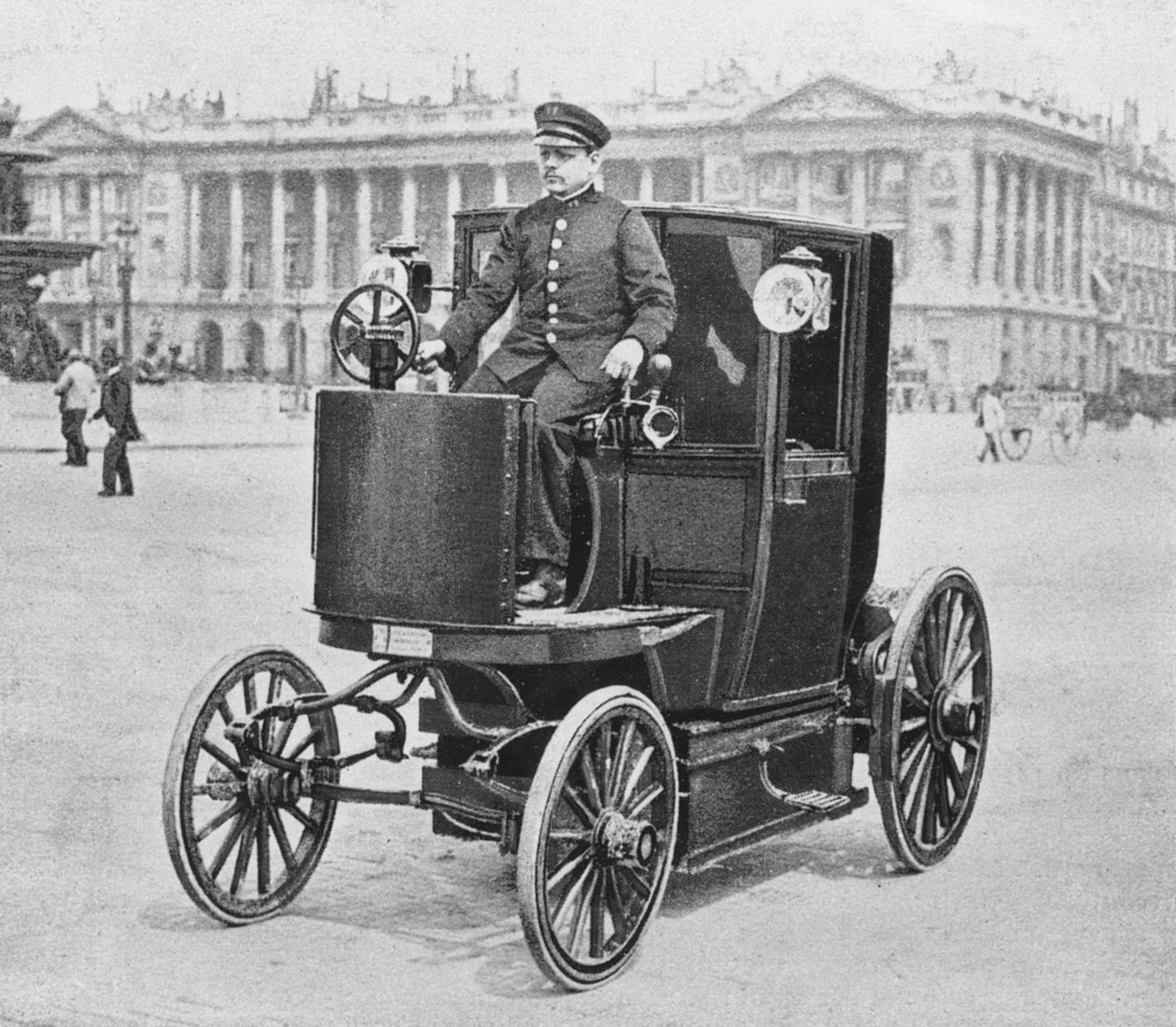 Elektrisk sektion, Place de la Concorde, Paris, ca. 1900 af Carle de Mazibourg