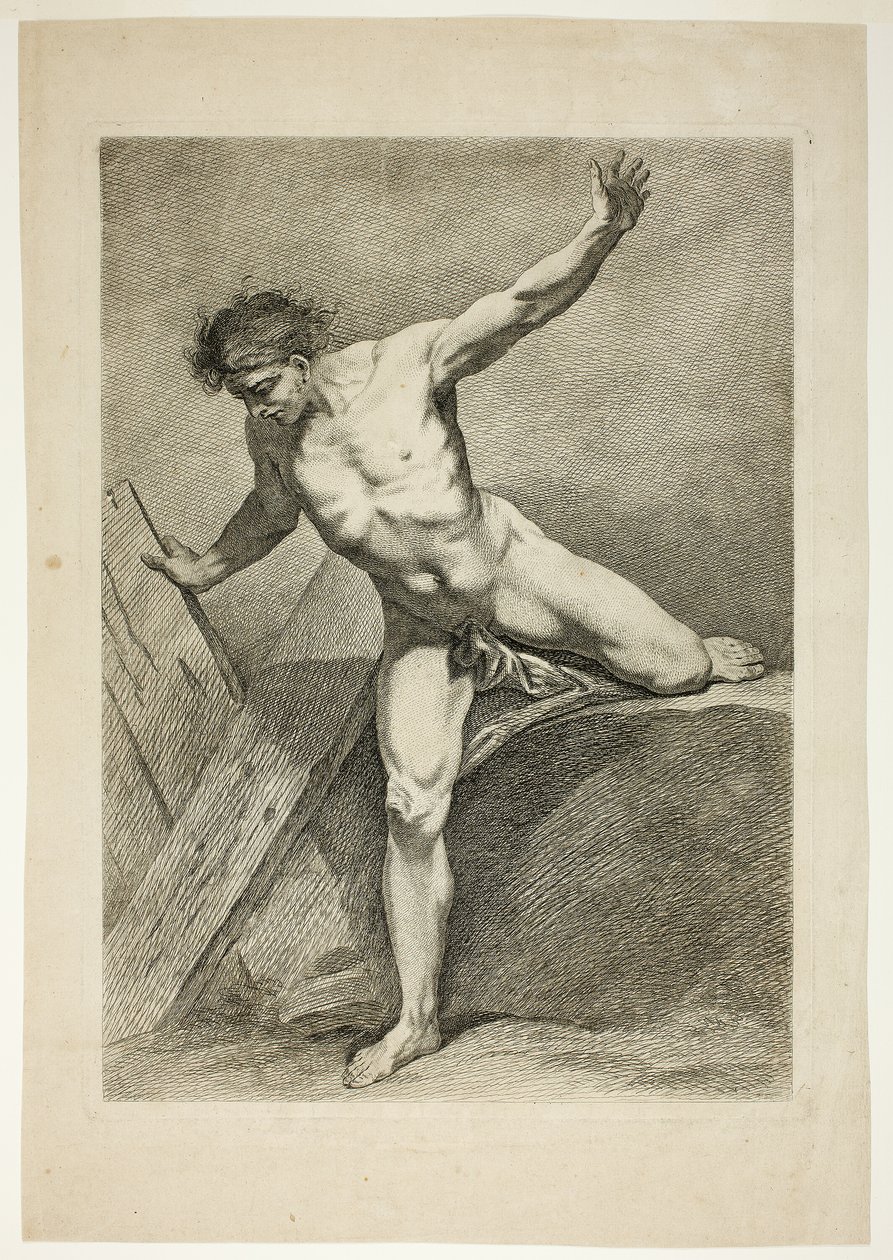 Figur, fra Six Figures Académiques af Carle van Loo