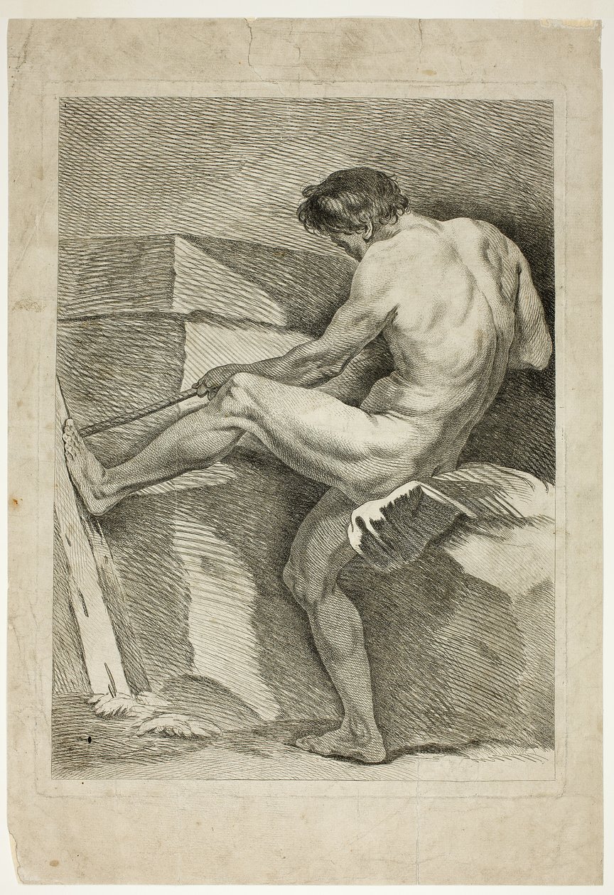 Figur, fra Six Figures Académiques af Carle van Loo