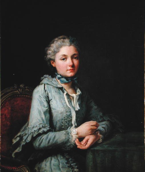 Innocente-Guillemette de Rosnyvinen de Pire, grevinde af Villeteart, 1747 af Carle van Loo