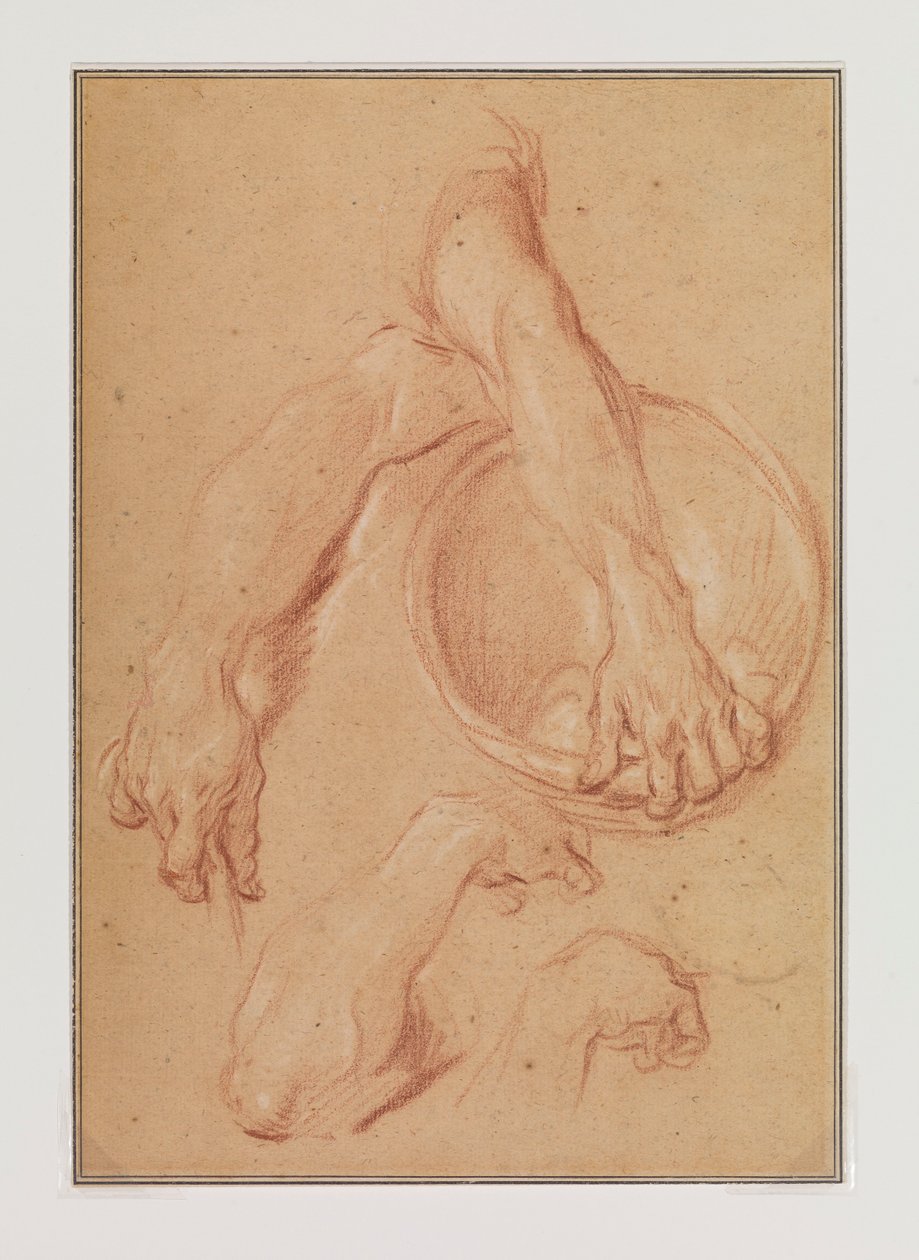 Studien eines Arms af Carle van Loo