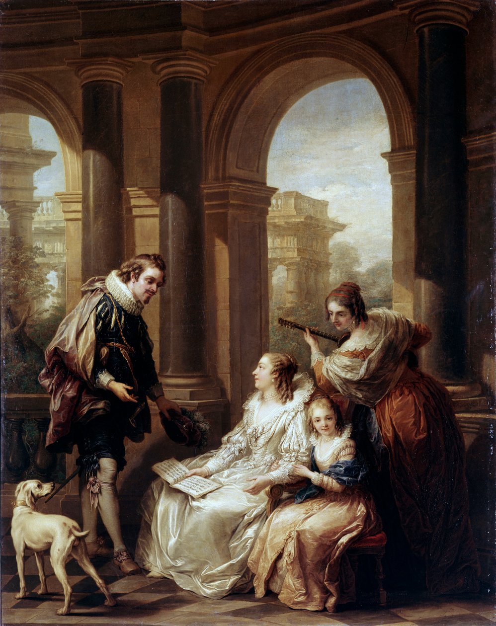 Den spanske koncert, 1754 af Carle van Loo
