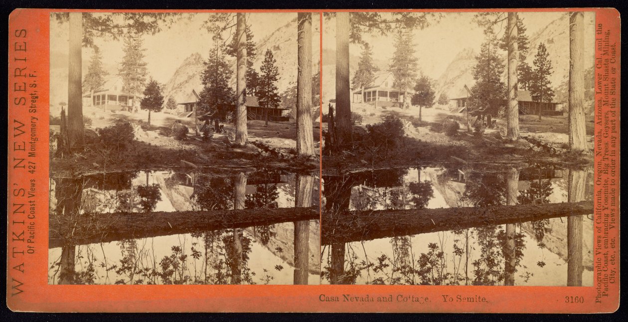 Casa Nevada og sommerhus. Jo Semit. af Carleton E. Watkins