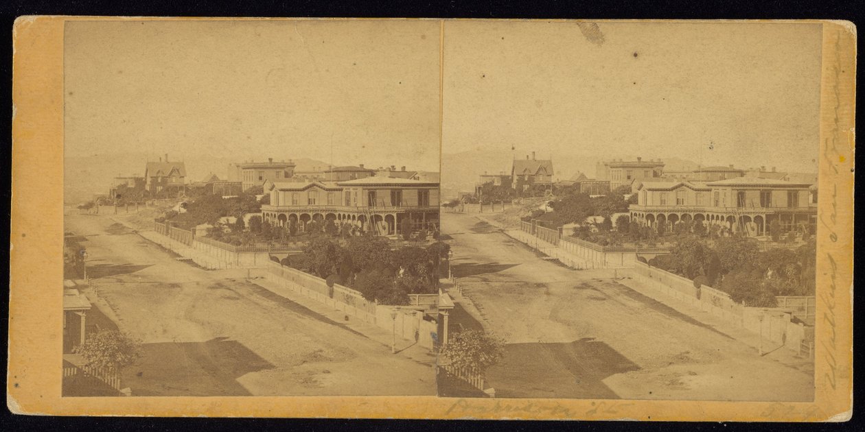 Harrison St. af Carleton E. Watkins