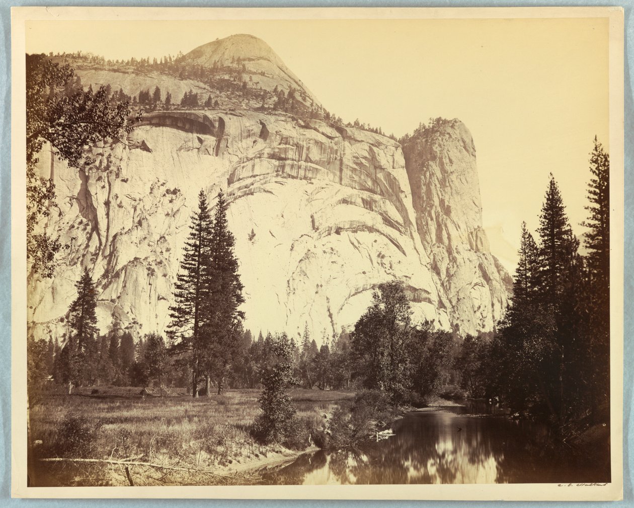 Royal Arches, Washington Column, North Dome af Carleton E. Watkins