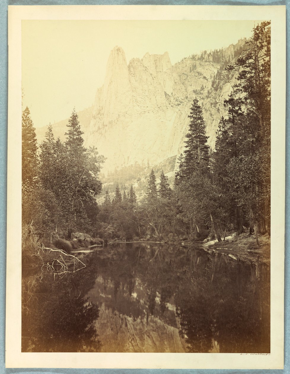 Sentinel, 3270 fod, Yosemite af Carleton E. Watkins