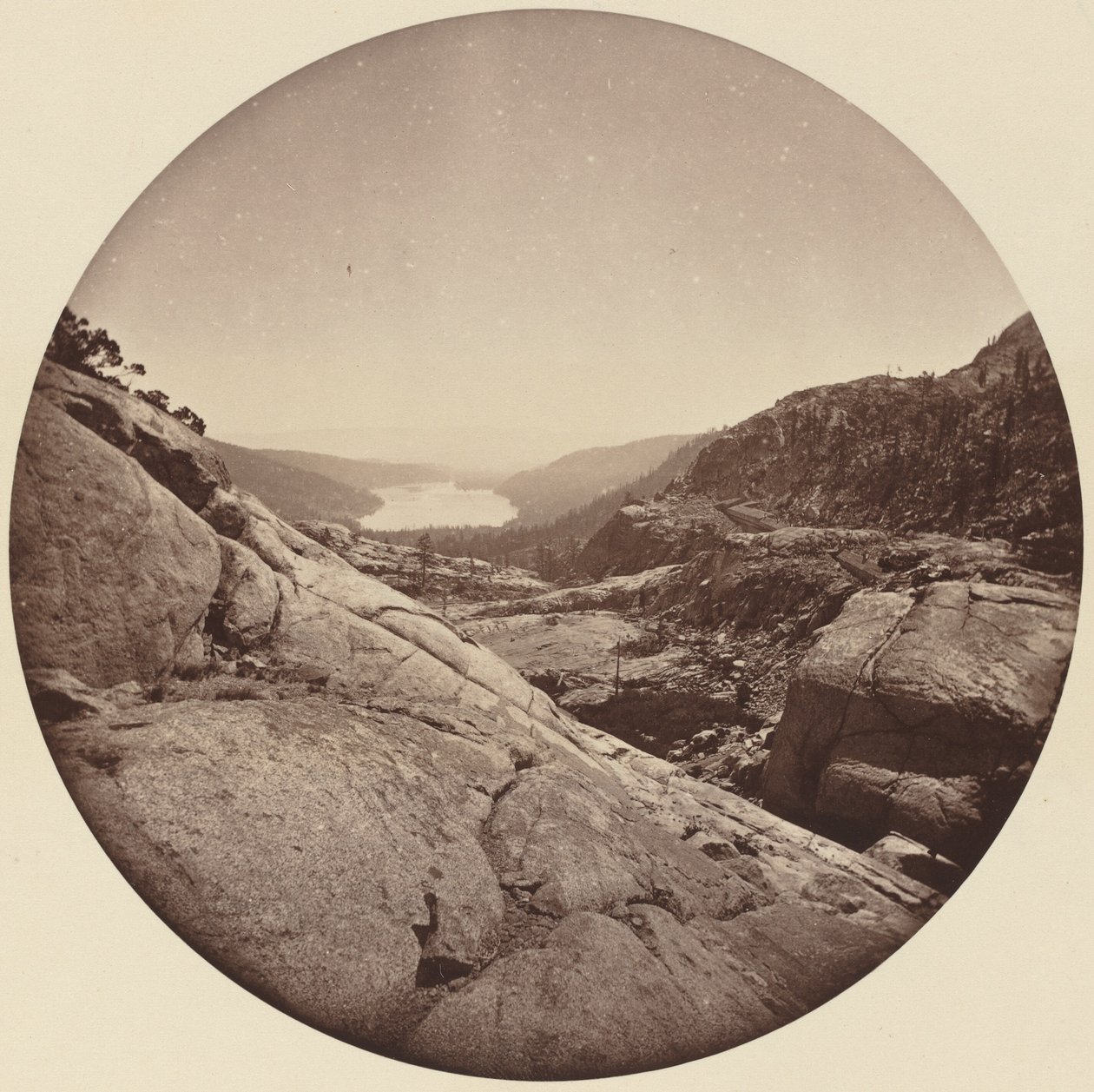 Donner Lake, Californien, ca. 1860