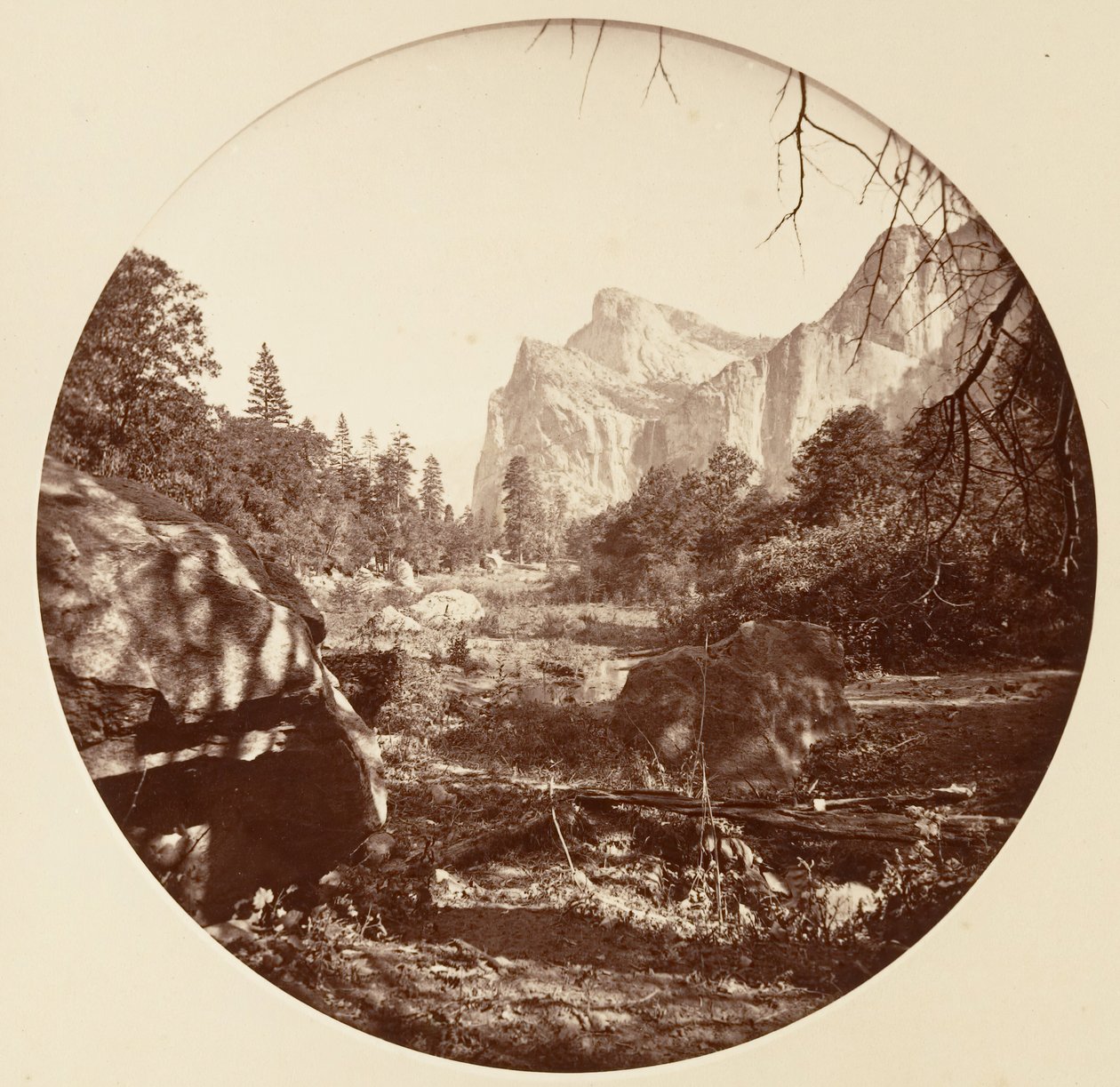 [Yosemite National Park, Californien], ca. 1878. af Carleton Emmons Watkins