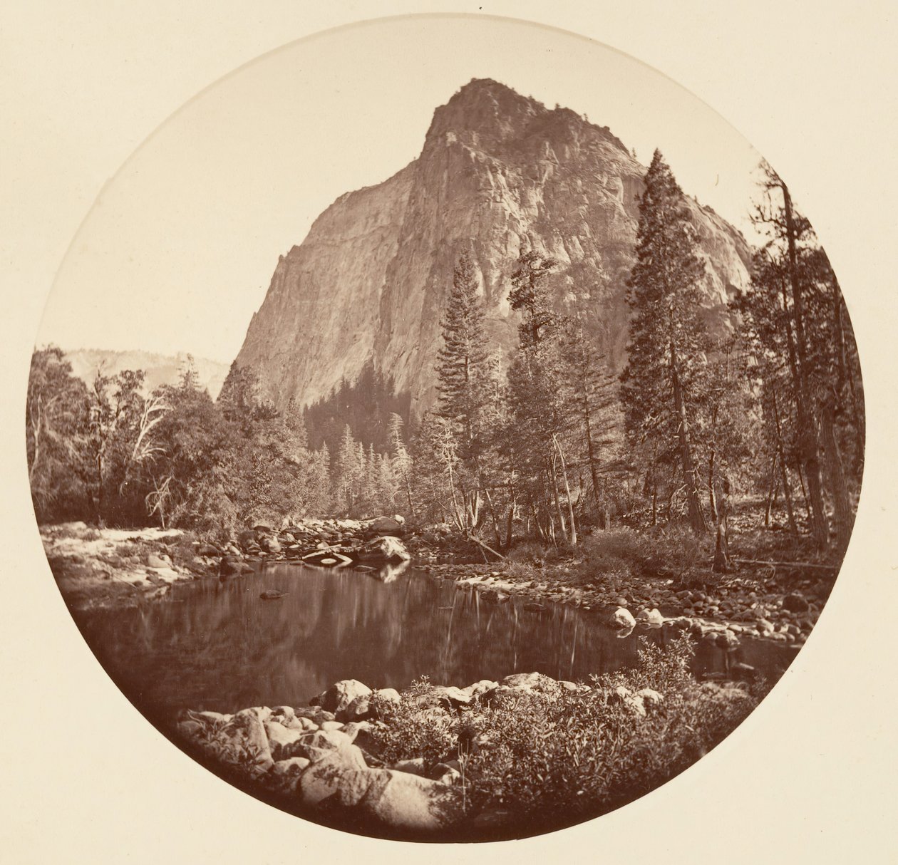 [Yosemite National Park, Californien], ca. 1878. af Carleton Emmons Watkins