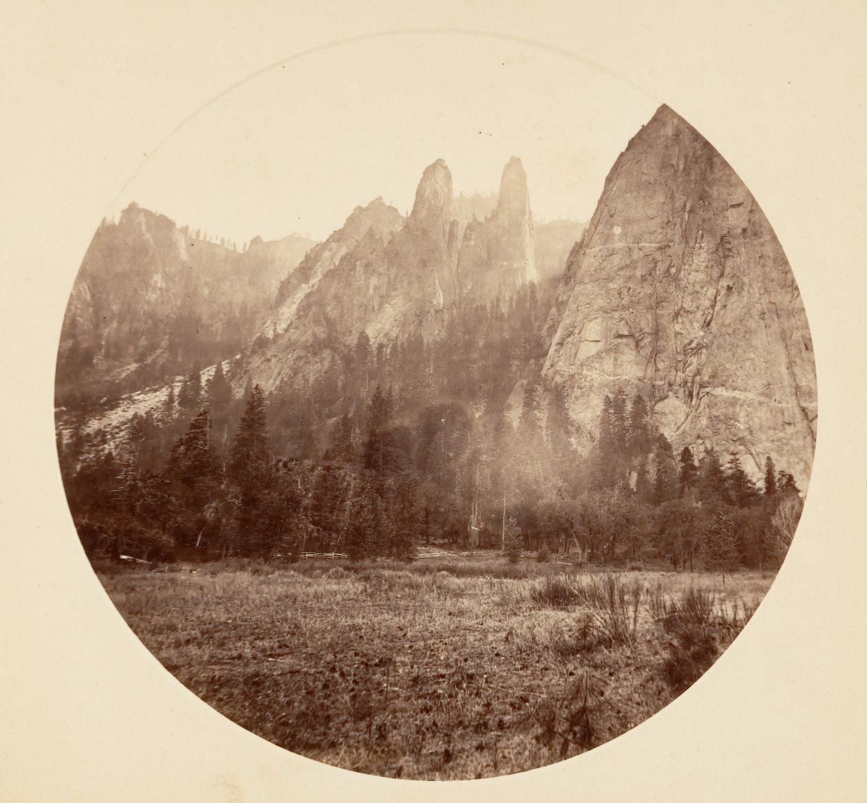 [Yosemite National Park, Californien], ca. 1878. af Carleton Emmons Watkins