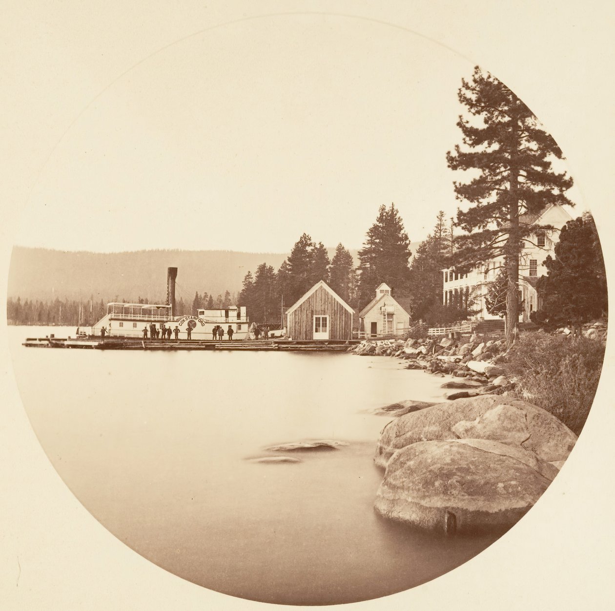 [Yosemite National Park, Californien], ca. 1878. af Carleton Emmons Watkins