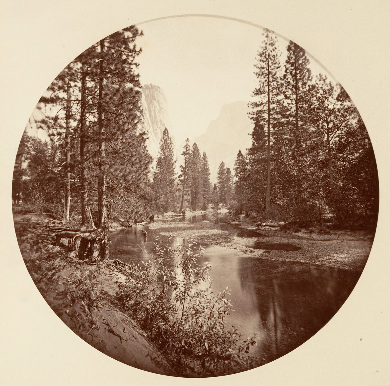 [Yosemite National Park, Californien], ca. 1878. af Carleton Emmons Watkins