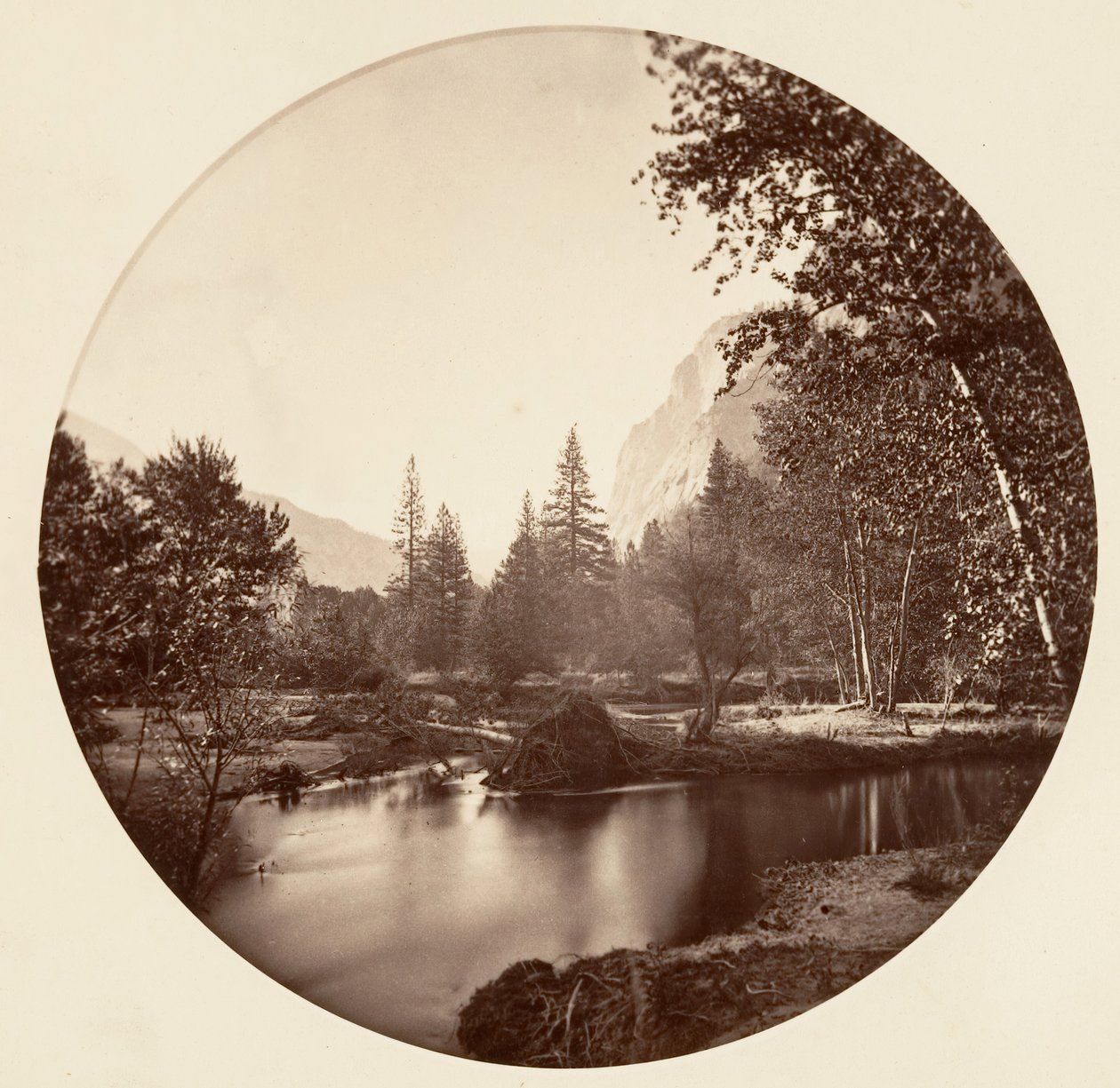 [Yosemite National Park, Californien], ca. 1878. af Carleton Emmons Watkins
