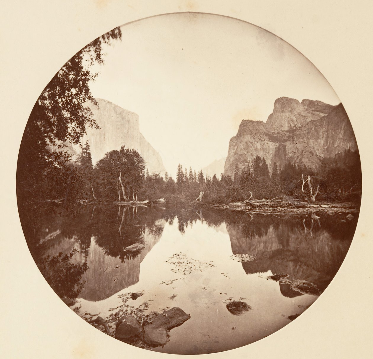 [Yosemite National Park, Californien], ca. 1878. af Carleton Emmons Watkins