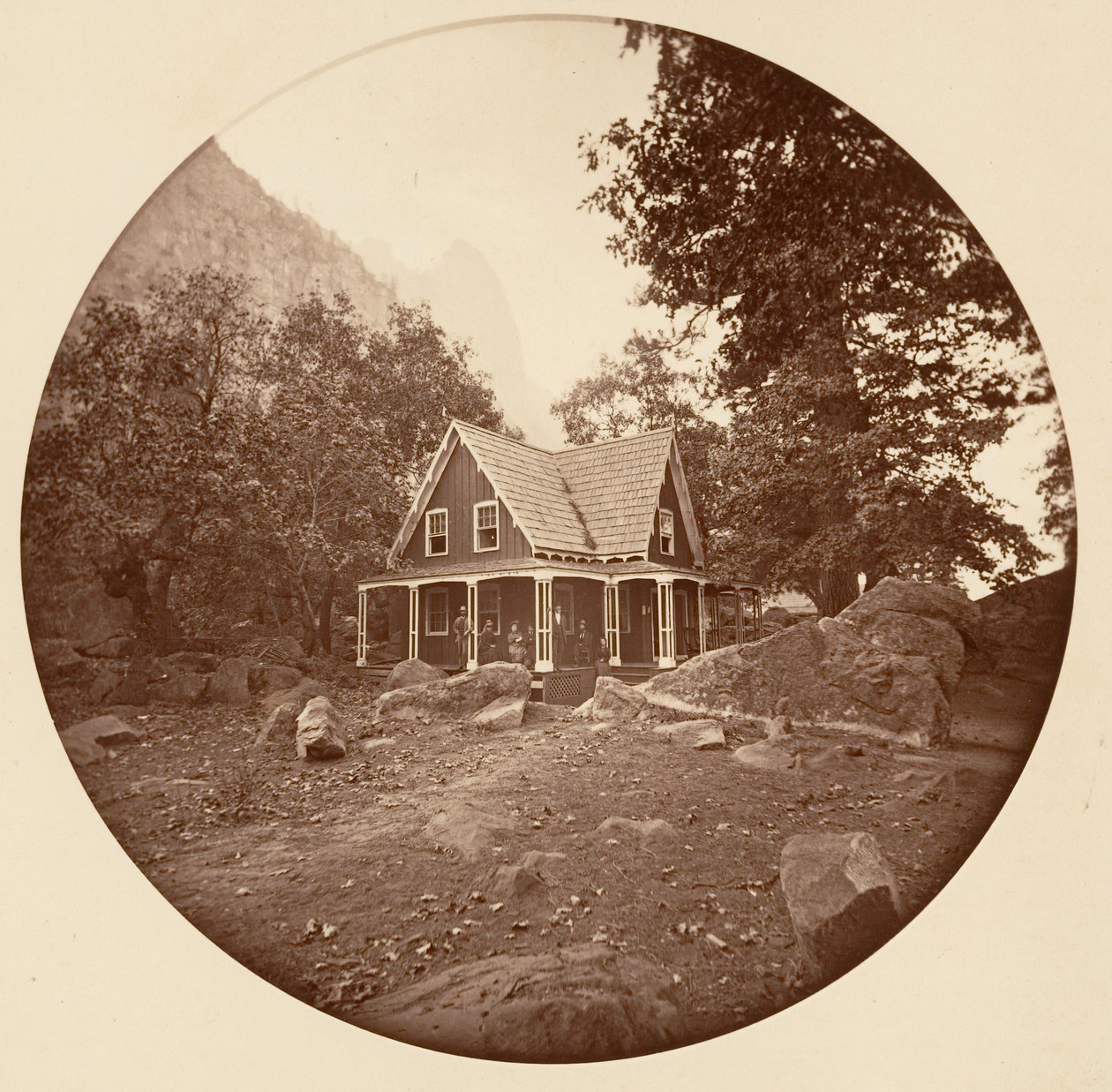 [Yosemite National Park, Californien], ca. 1878. af Carleton Emmons Watkins